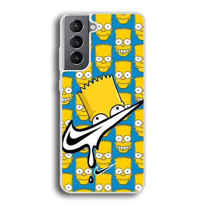 Nike Bart Vibes Face Samsung Galaxy S21 Case-Oxvistore