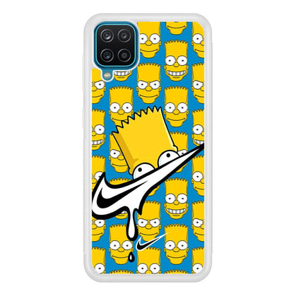 Nike Bart Vibes Face Samsung Galaxy A12 Case-Oxvistore