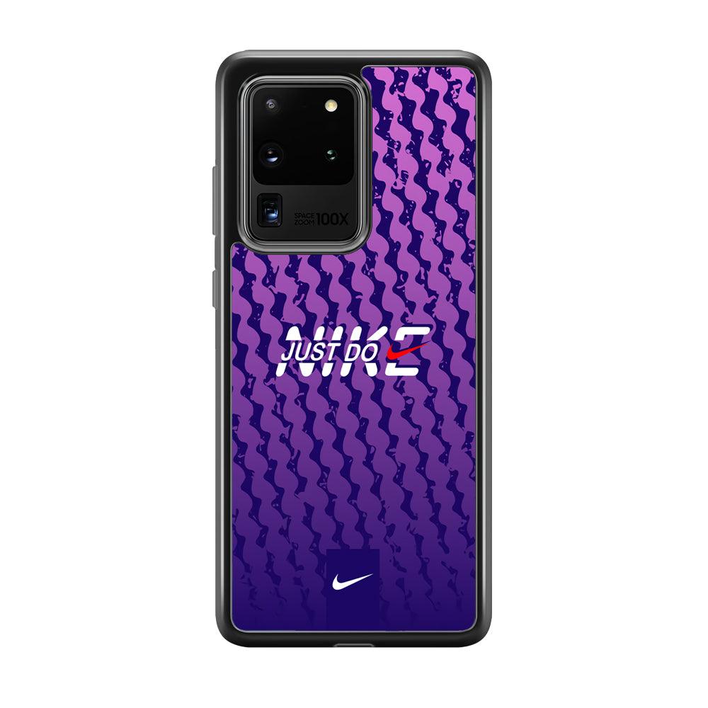 Nike Beast Mode Samsung Galaxy S20 Ultra Case-Rubber Black (2D Case)-Oxvistore