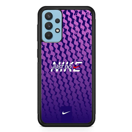 Nike Beast Mode Samsung Galaxy A32 Case-Rubber Black (2D Case)-Oxvistore