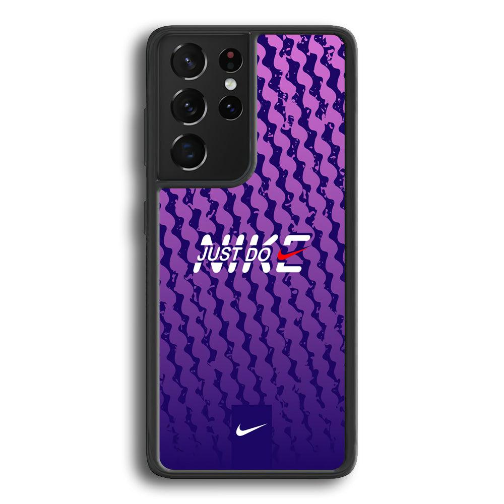 Nike Beast Mode Samsung Galaxy S24 Ultra Case-Rubber Black (2D Case)-Oxvistore