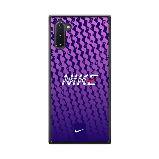 Nike Beast Mode Samsung Galaxy Note 10 Case-Rubber Black (2D Case)-Oxvistore