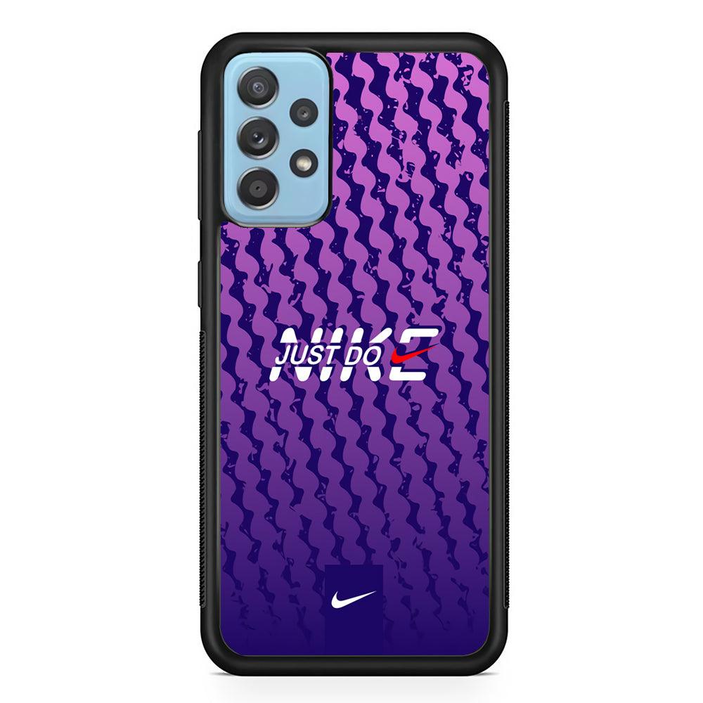 Nike Beast Mode Samsung Galaxy A52 Case-Rubber Black (2D Case)-Oxvistore