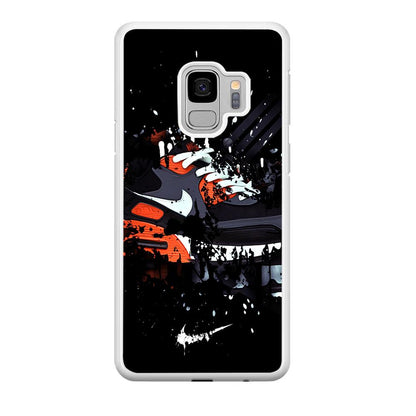 Nike Black Ink Splash Samsung Galaxy S9 Case-Oxvistore