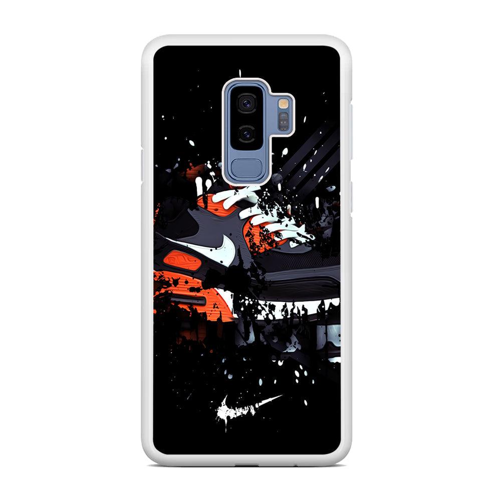 Nike Black Ink Splash Samsung Galaxy S9 Plus Case-Oxvistore