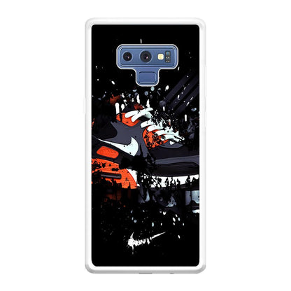 Nike Black Ink Splash Samsung Galaxy Note 9 Case-Oxvistore