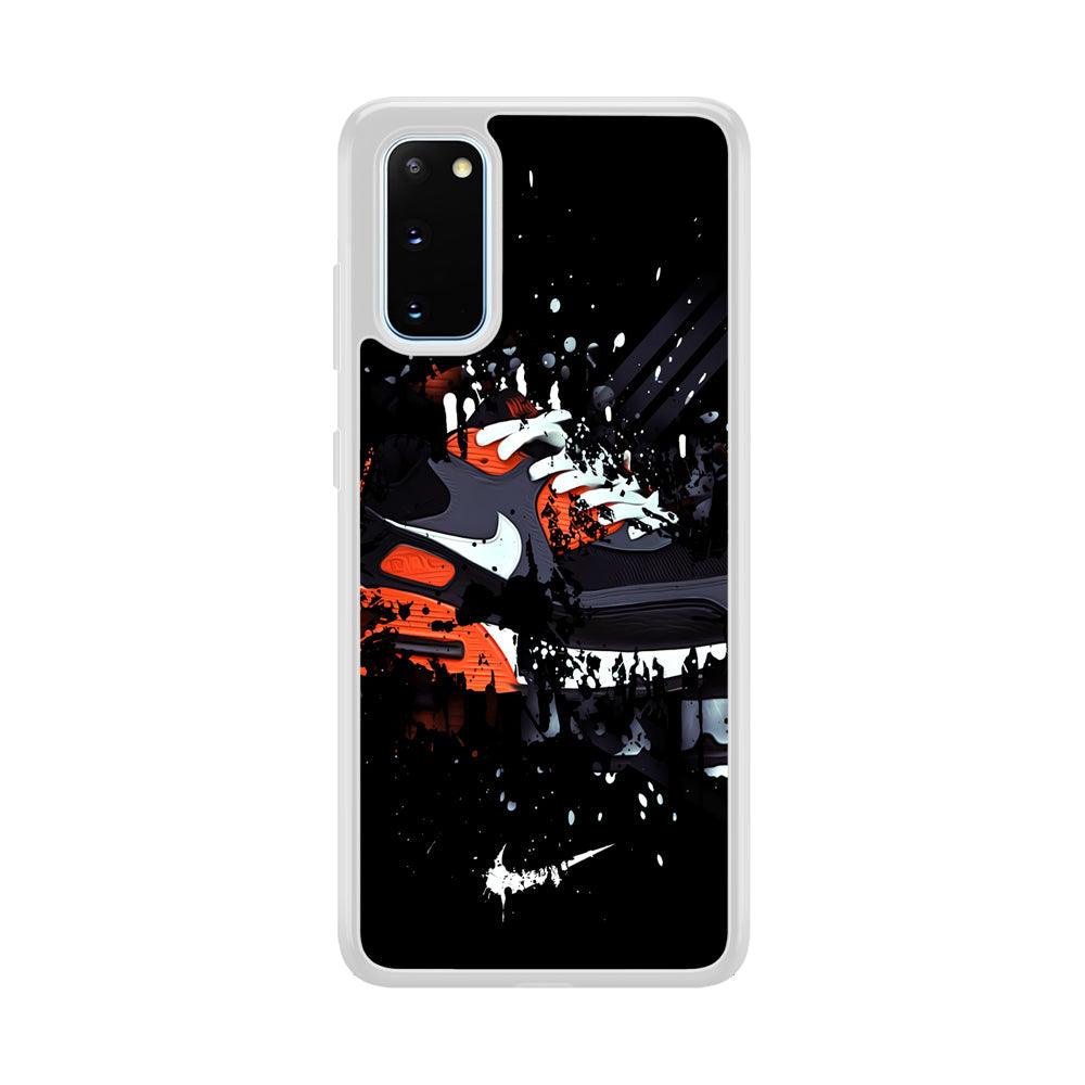 Nike Black Ink Splash Samsung Galaxy S20 Case-Oxvistore