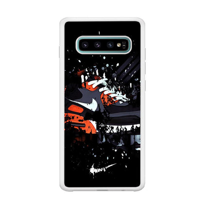 Nike Black Ink Splash Samsung Galaxy S10 Plus Case-Oxvistore