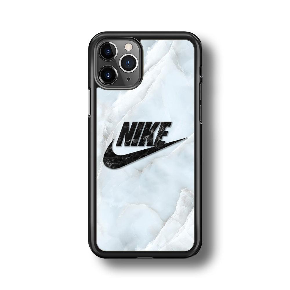 Nike Black Pearl on Shell iPhone 11 Pro Max Case-Rubber Black (2D Case)-Oxvistore