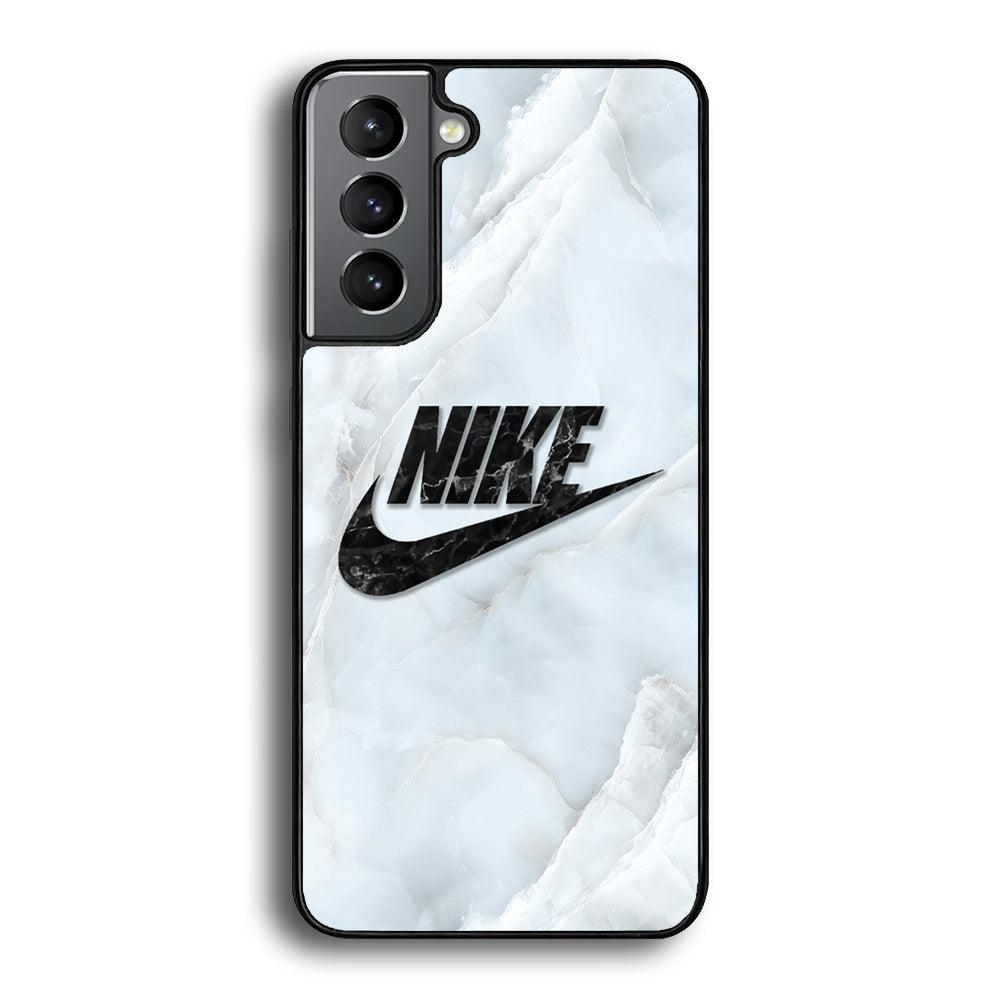 Nike Black Pearl on Shell Samsung Galaxy S24 Case-Rubber Black (2D Case)-Oxvistore