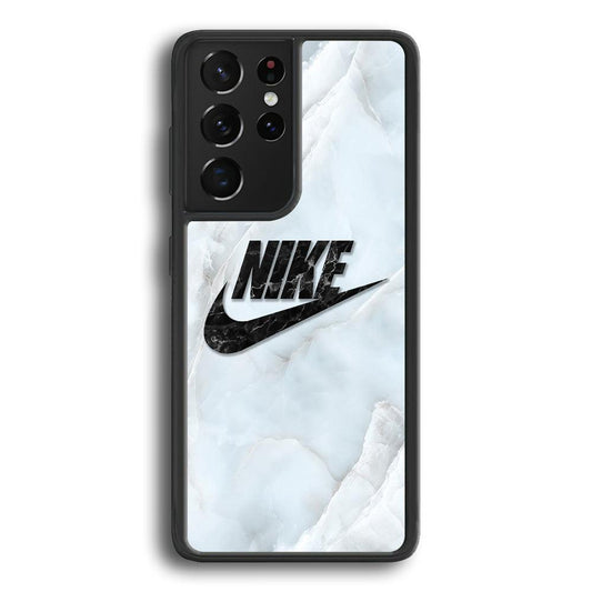Nike Black Pearl on Shell Samsung Galaxy S24 Ultra Case-Rubber Black (2D Case)-Oxvistore
