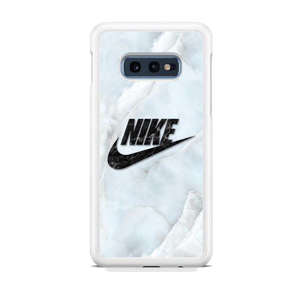 Nike Black Pearl on Shell Samsung Galaxy S10E Case-Oxvistore