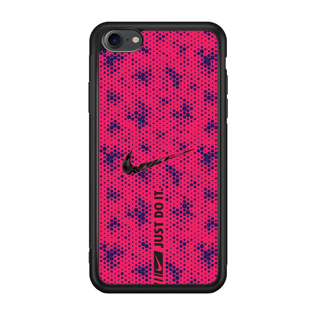 Nike Blue Honeycomb iPhone 8 Case-Oxvistore