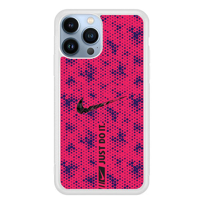 Nike Blue Honeycomb iPhone 13 Pro Case-Oxvistore