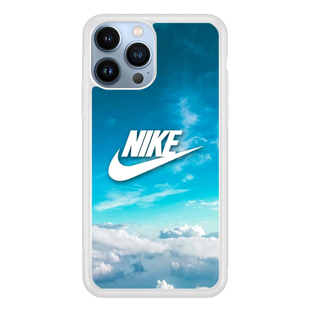 Nike Bluish Cloudy iPhone 15 Pro Max Case-Oxvistore