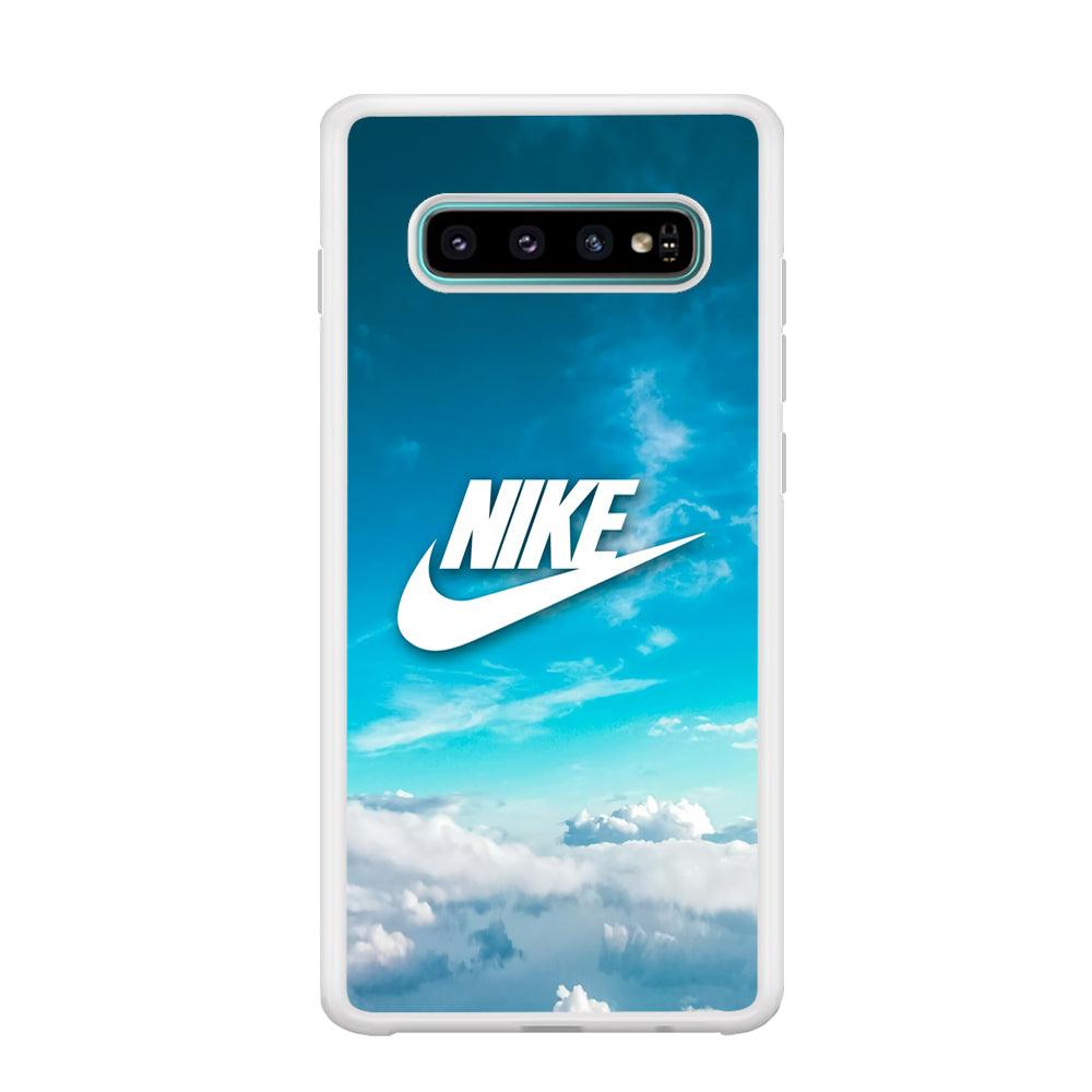 Nike Bluish Cloudy Samsung Galaxy S10 Case-Oxvistore