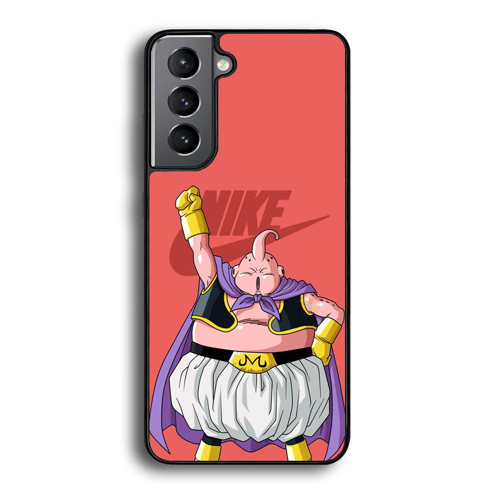 Nike Boo Pink Samsung Galaxy S22 Plus Case-Rubber Black (2D Case)-Oxvistore