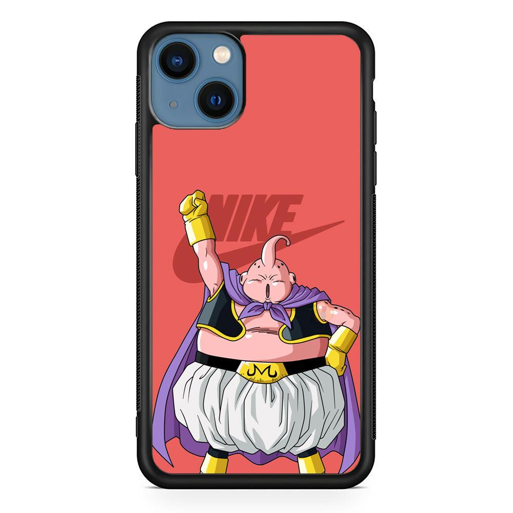 Nike Boo Pink iPhone 14 Case-Rubber Black (2D Case)-Oxvistore