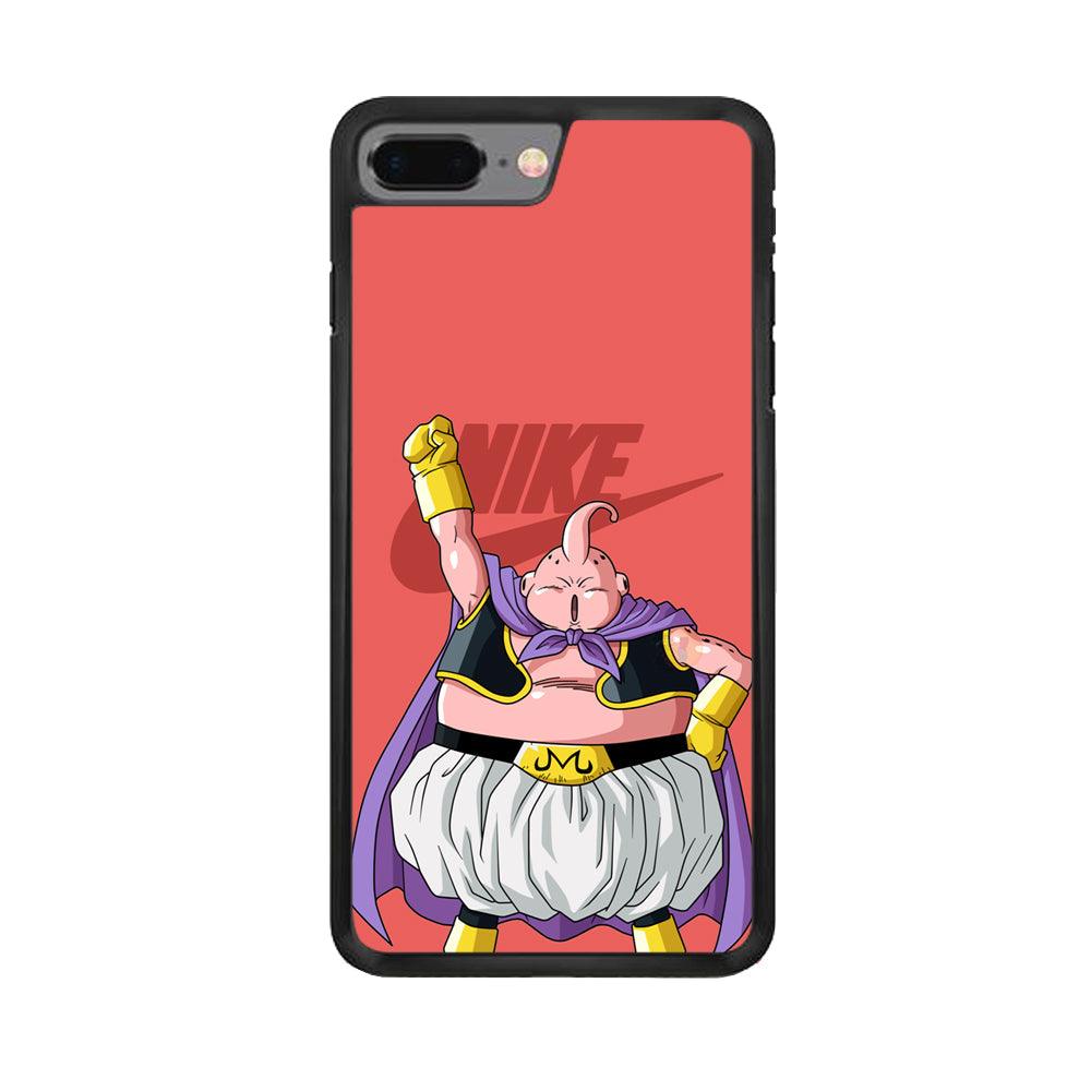 Nike Boo Pink iPhone 7 Plus Case-Rubber Black (2D Case)-Oxvistore