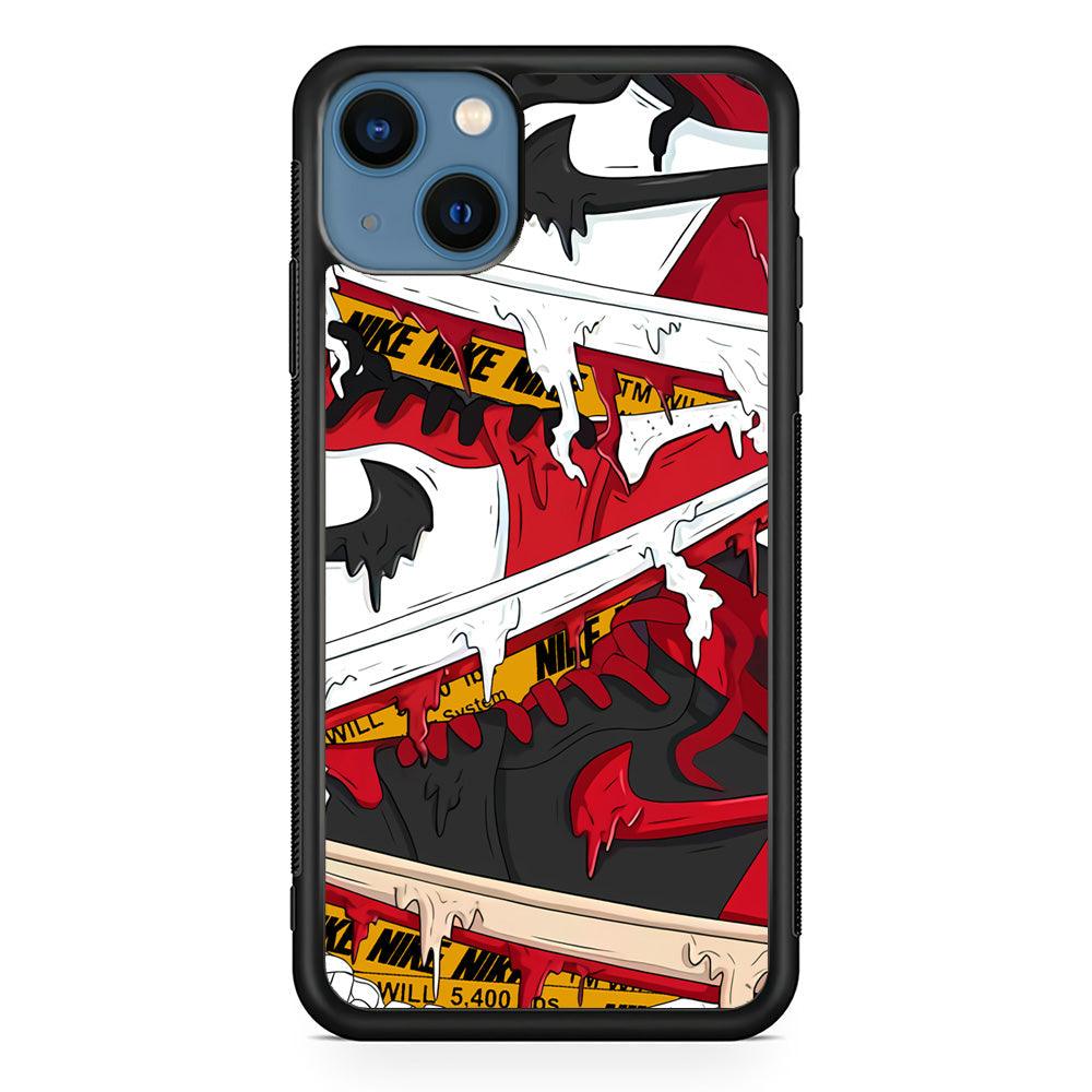 Nike Break The Limit iPhone 15 Plus Case-Rubber Black (2D Case)-Oxvistore