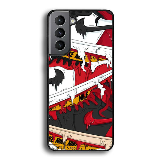 Nike Break The Limit Samsung Galaxy S23 Plus Case-Rubber Black (2D Case)-Oxvistore
