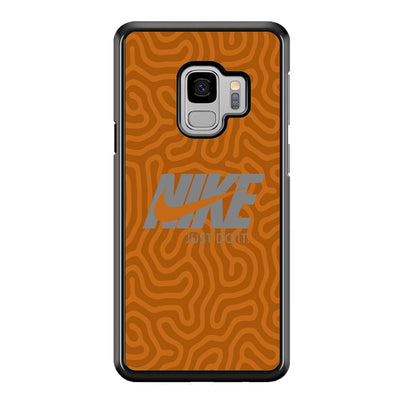 Nike Brown Maze Samsung Galaxy S9 Case-Oxvistore