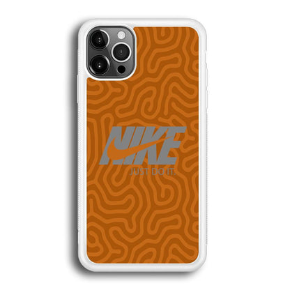 Nike Brown Maze iPhone 12 Pro Case-Oxvistore