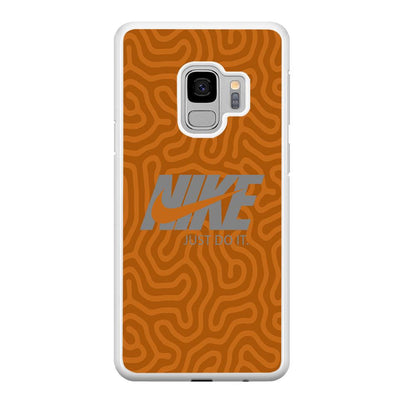 Nike Brown Maze Samsung Galaxy S9 Case-Oxvistore