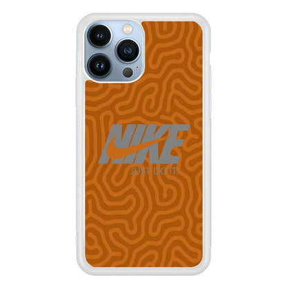 Nike Brown Maze iPhone 14 Pro Max Case-Oxvistore