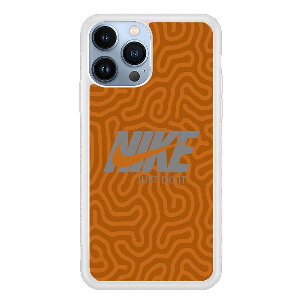 Nike Brown Maze iPhone 15 Pro Case-Oxvistore