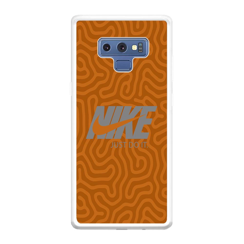 Nike Brown Maze Samsung Galaxy Note 9 Case-Oxvistore