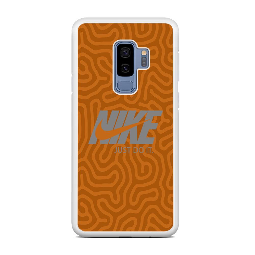 Nike Brown Maze Samsung Galaxy S9 Plus Case-Oxvistore