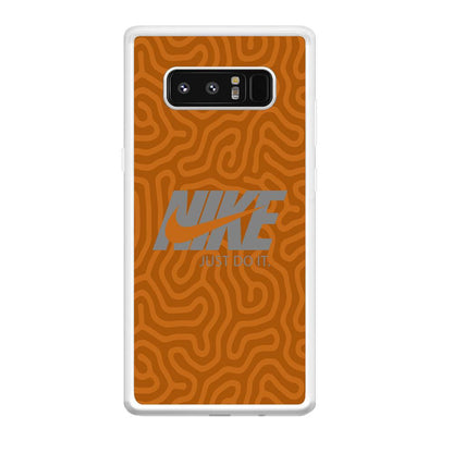 Nike Brown Maze Samsung Galaxy Note 8 Case-Oxvistore