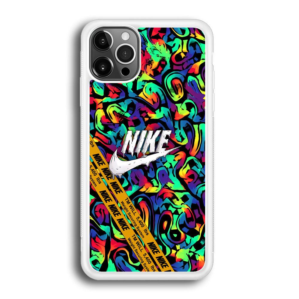 Nike Brushing The Canvas iPhone 12 Pro Max Case-Oxvistore