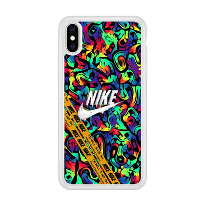 Nike Brushing The Canvas iPhone X Case-Oxvistore