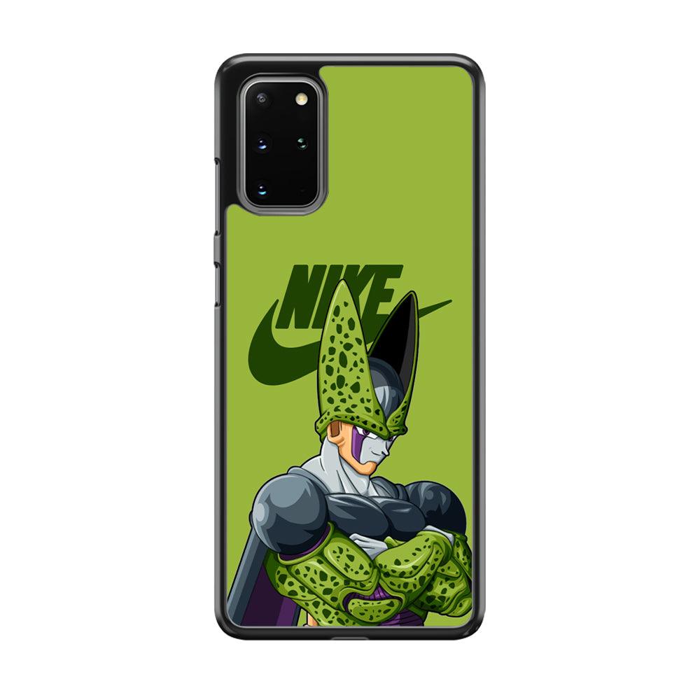 Nike Cell Green Samsung Galaxy S20 Plus Case-Rubber Black (2D Case)-Oxvistore