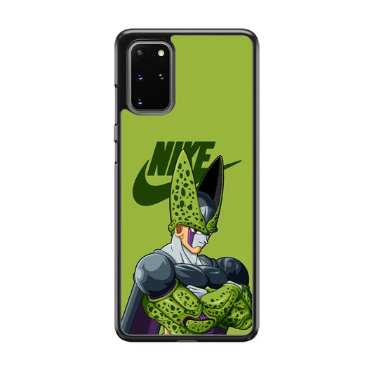 Nike Cell Green Samsung Galaxy S20 Plus Case-Rubber Black (2D Case)-Oxvistore