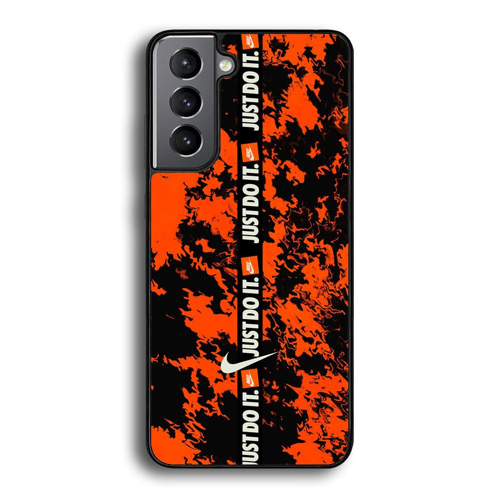 Nike Center of Alteration Samsung Galaxy S23 Plus Case-Rubber Black (2D Case)-Oxvistore