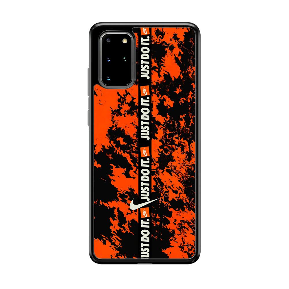 Nike Center of Alteration Samsung Galaxy S20 Plus Case-Rubber Black (2D Case)-Oxvistore