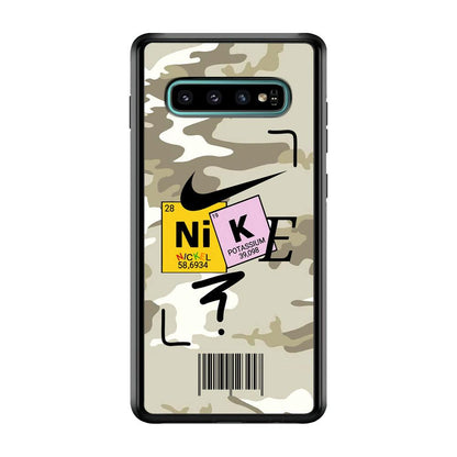 Nike Chemical Formula Samsung Galaxy S10 Case-Oxvistore