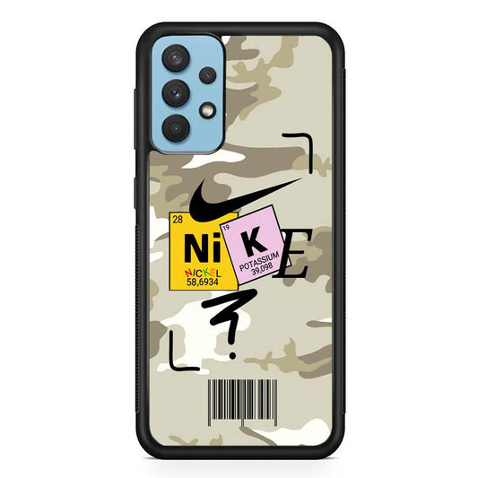 Nike Chemical Formula Samsung Galaxy A32 Case-Oxvistore