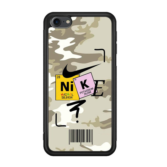 Nike Chemical Formula iPod Touch 6 Case-Rubber Black (2D Case)-Oxvistore