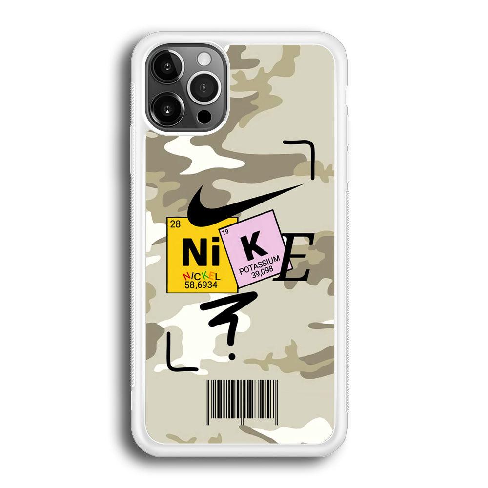 Nike Chemical Formula iPhone 12 Pro Max Case-Oxvistore