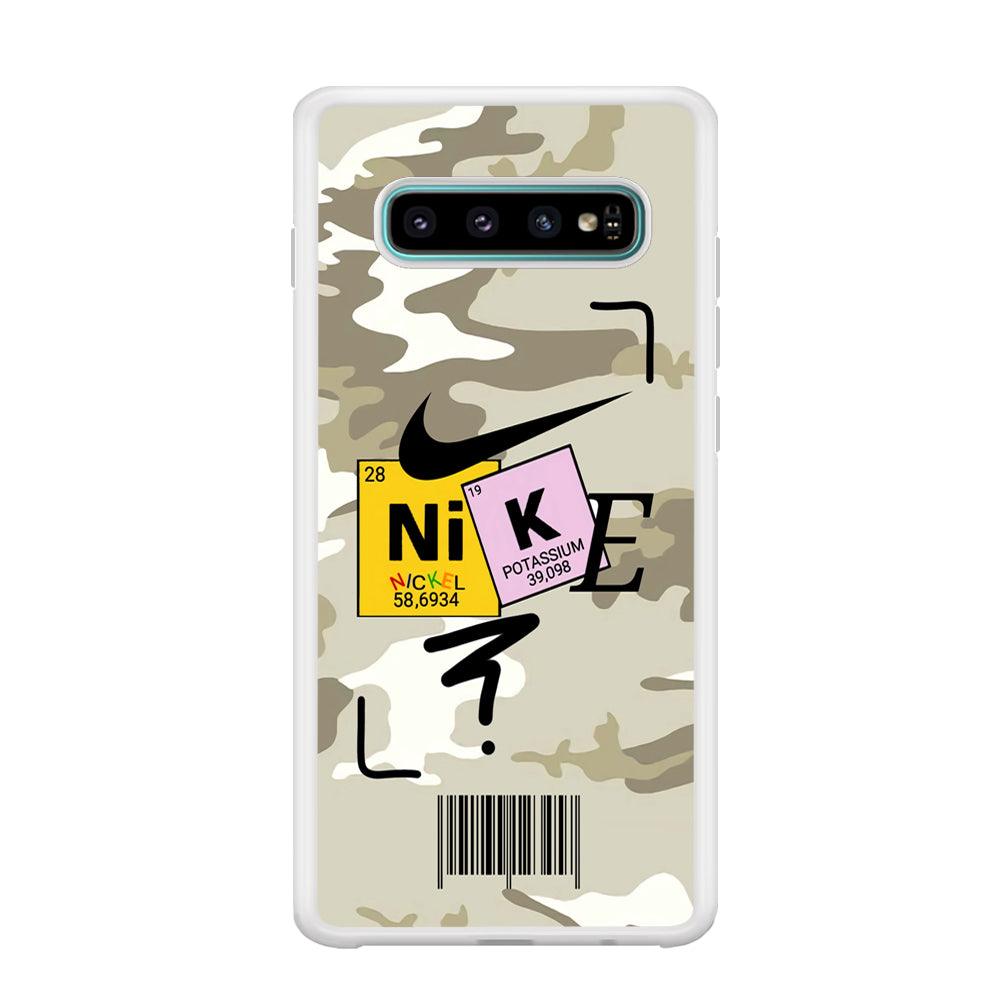 Nike Chemical Formula Samsung Galaxy S10 Plus Case-Oxvistore