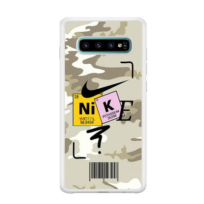 Nike Chemical Formula Samsung Galaxy S10 Plus Case-Oxvistore