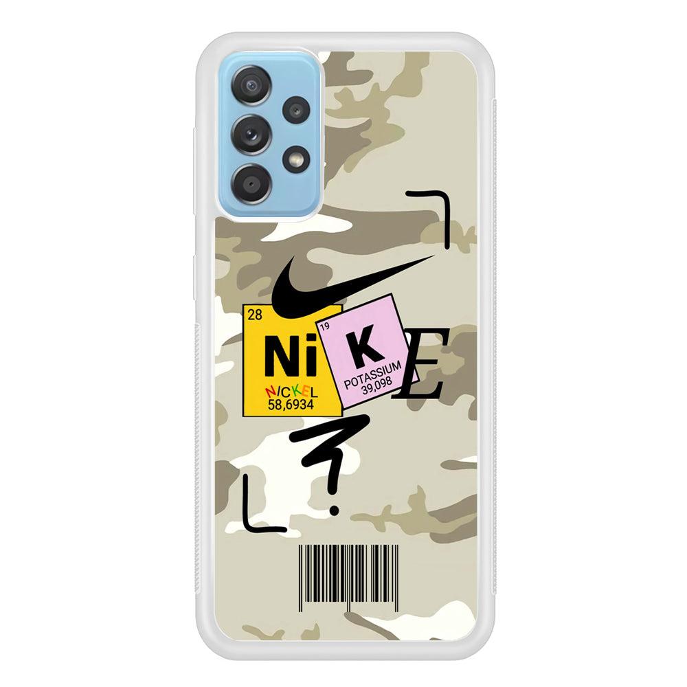 Nike Chemical Formula Samsung Galaxy A72 Case-Oxvistore