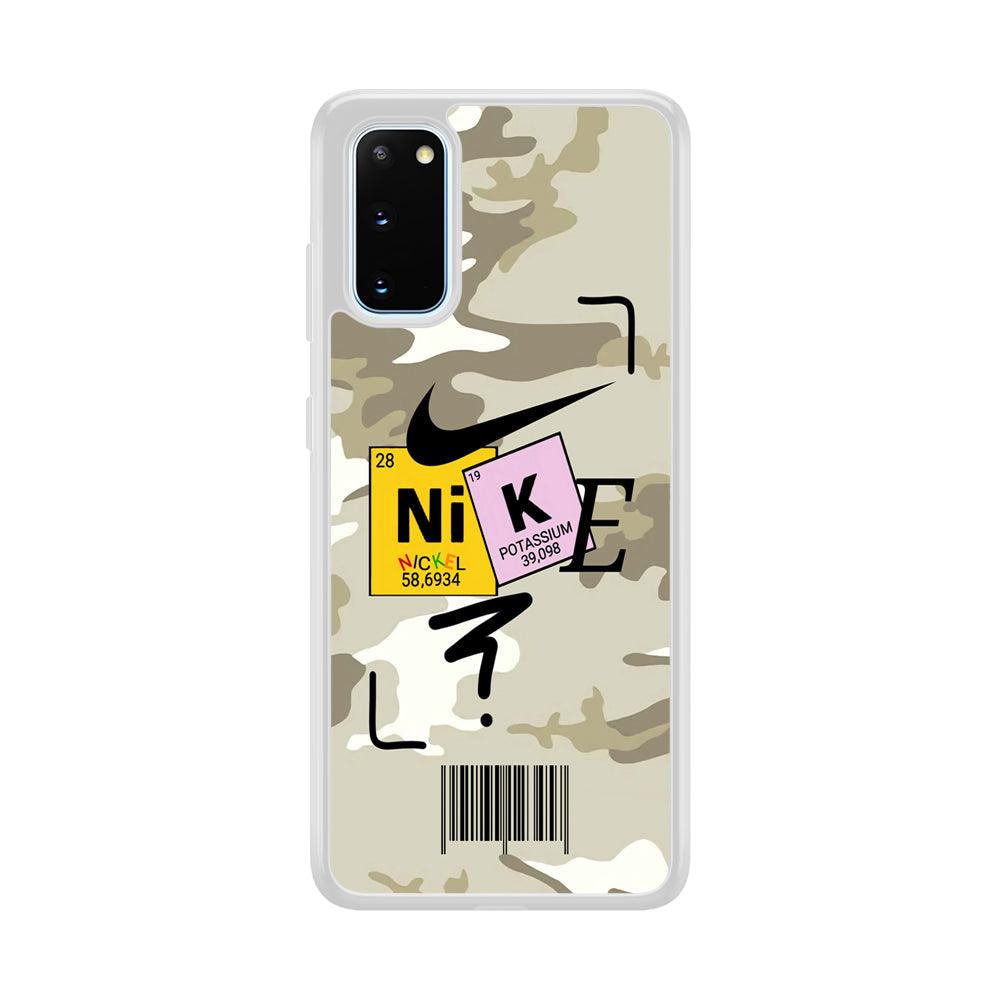 Nike Chemical Formula Samsung Galaxy S20 Case-Oxvistore