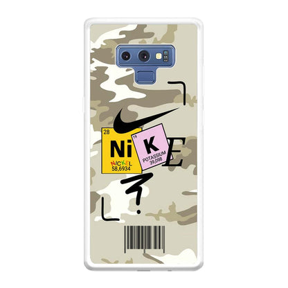 Nike Chemical Formula Samsung Galaxy Note 9 Case-Oxvistore