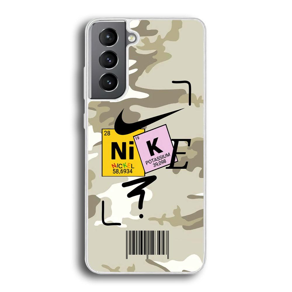 Nike Chemical Formula Samsung Galaxy S21 Case-Oxvistore