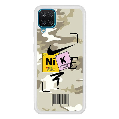 Nike Chemical Formula Samsung Galaxy A12 Case-Oxvistore